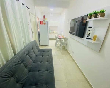 Apartamento com 1 dormitório à venda, 44 m² por R$ 195.000,00 - Guilhermina - Praia Grande