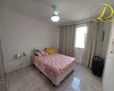 Apartamento com 1 dormitório à venda, 50 m² por R$ 191.000,00 - Boqueirão - Praia Grande/S