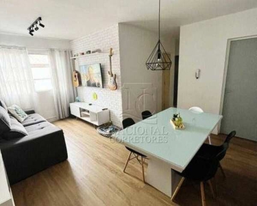 Apartamento com 2 dormitórios à venda, 54 m² por R$ 212.000,00 - Jardim Santo André - Sant