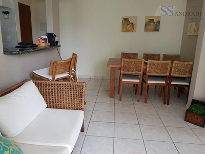 Apartamento com 2 dormitórios à venda, 60 m² por R$ 390.000,00 - Massaguaçu - Caraguatatub