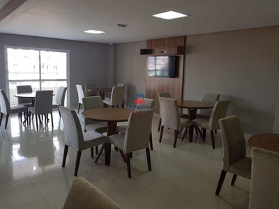 Apartamento com 2 dorms, Guilhermina, Praia Grande - R$ 450 mil, Cod: