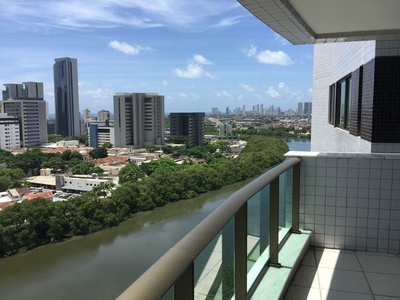 Apartamento para aluguel tem 166m² com 4 suítes em Ilha do Retiro - Recife - PE