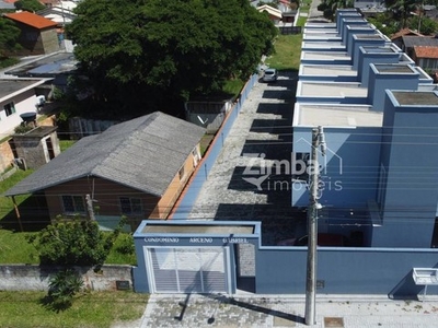 Casa geminada com 2 quartos, Campo da Aviação - Imbituba/SC