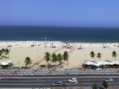 Copacabana Av. Atlântica Luxuoso apartamento de frente para o mar