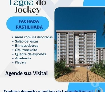 Residencial Lagoa do Jockey, 2 Quartos, Lauro de Freitas