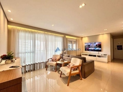 Apartamento com 3 dormitórios à venda, 136 m² por r$ 1.600.000,00 - pompéia - santos/sp