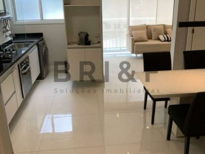 Apartamento locação mobiliado no itaim bibi - 54m², 1 dorm/1 suíte, 1 banheiro, 1 vaga