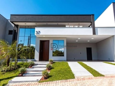 Casa com 3 dormitórios à venda, 190 m² por r$ 1.590.000,00 - condomínio jardim laguna - indaiatuba/sp