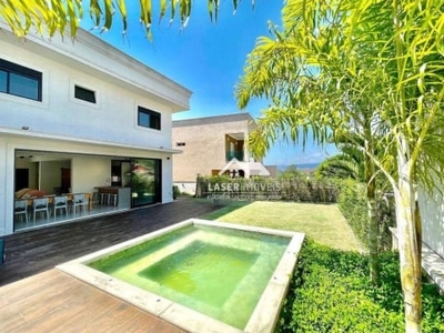Casa para alugar, 210 m² por r$ 12.450,00/mês - residencial ibi aram i - itupeva/sp