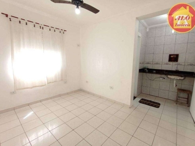 Kitnet com 1 quarto à venda, 18 m² por r$ 115.000 - ocian - praia grande/sp