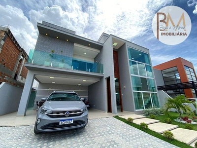 Casa com 4 dormitórios à venda, 256 m² por R$ 1.700.000,00 - Papagaio - Feira de Santana/B