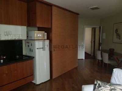 Flat com 1 quarto para alugar na av. brigadeiro luís antônio, 3030, jardins, são paulo, 46 m2 por r$ 2.639