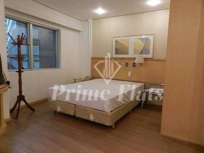 Flat disponível para locação no hotel vila olímpia, com 31m², 1 dormitório e 1 vaga