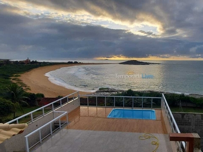 Alugo casa na praia frente do mar Guarapari Setiba Piscina Sauna Spar