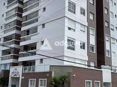 Apartamento à venda 3 quartos, 1 suite, 2 vagas, 165m², orfãs, ponta grossa - pr