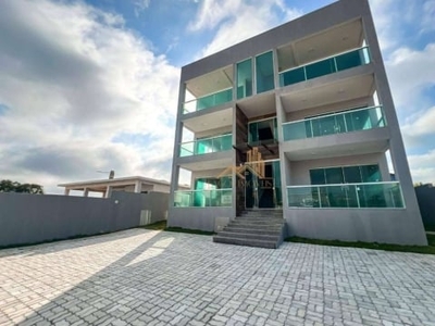 Apartamento com 2 dormitórios à venda, 92 m² por r$ 365.000 - praia do sudoeste - são pedro da aldeia/rj