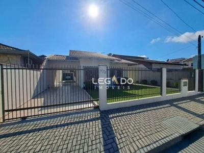 Casa com 3 dormitórios (1 suíte) à venda, 171 m² por r$ 650.000 - aventureiro - joinville/sc