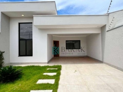 Casa com 3 dormitórios à venda, 140 m² por r$ 515.000,00 - jardim novo paulista - maringá/pr