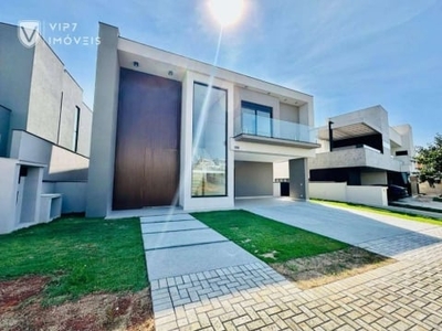 Casa com 4 dormitórios à venda, 363 m² por r$ 2.900.000,00 - alphaville nova esplanada 3 - votorantim/sp