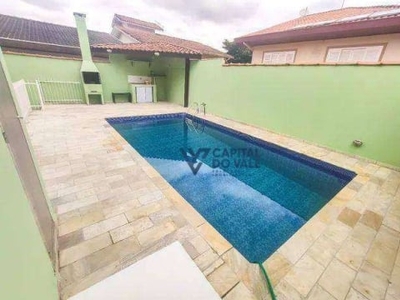 Casa com 4 dormitórios para alugar, 220 m² por r$ 6.340,00/mês - urbanova - são josé dos campos/sp