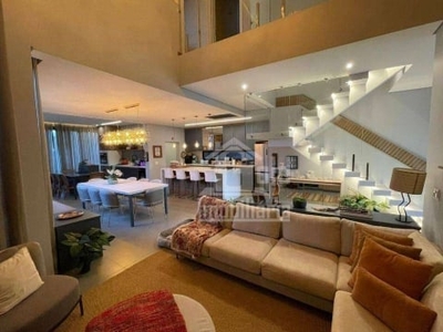 Casa sobrado com altissimo padrão em condomínio - 3 suítes, 200 m² - venda por r$ 2.900.000 ou aluguel por r$ 17.000