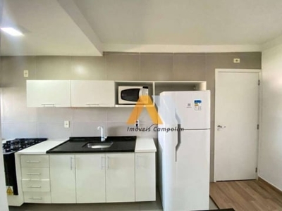 Flat com 1 dormitório para alugar, 58 m² por r$ 3.100/mês - jardim américa - sorocaba/sp