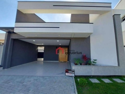 Casa com 3 dormitórios, 165 m² - venda por r$ 1.149.000,00 ou aluguel por r$ 6.665,00/mês - reserva do vale - caçapava/sp