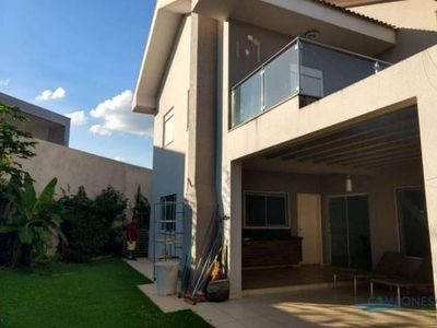 Sobrado com 4 dormitórios à venda, 354 m² por r$ 2.500.000,00 - sun lake residence - londrina/pr