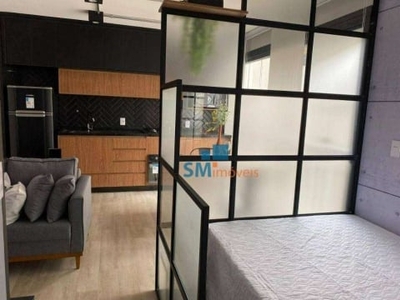 Studio com 1 dormitório à venda, 27 m² por r$ 370.000 - sé - são paulo/sp