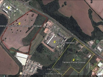 Terreno à venda, 400000 m² por r$ 80.000.000,00 - colônia dona luiza - ponta grossa/pr