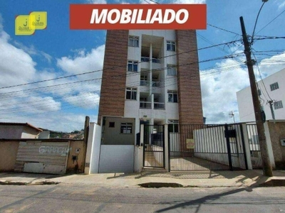 Apartamento com 1 dormitório para alugar, 39 m² por r$ 1.194,00/mês - nossa senhora de fátima - juiz de fora/mg