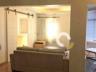Apartamento com 1 dormitório para alugar, 65 m² por R$ 2.840,00/mês - Centro - Campinas/SP