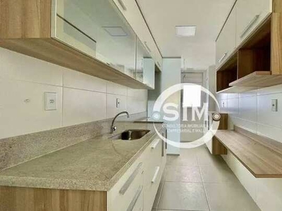 Apartamento com 2 dormitórios para alugar, 80 m² no Braga - Cabo Frio/RJ