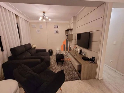 Apartamento com 3 dormitórios para alugar, 120 m² por R$ 5.111,00/mês - Casa Branca - Sant