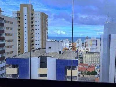 Apartamento com 3 dormitórios para alugar, 76 m² por R$ 3.200/mês - Tambaú - João Pessoa/P