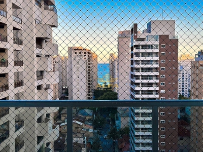 Apartamento em Barra Funda, Guarujá/SP de 115m² 3 quartos à venda por R$ 539.000,00