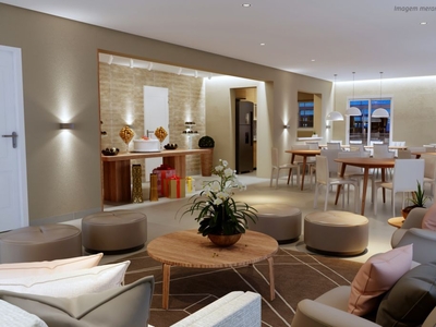 Apartamento em Boqueirão, Praia Grande/SP de 63m² 2 quartos à venda por R$ 414.703,14