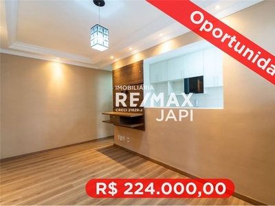 Apartamento em Recanto Quarto Centenário, Jundiaí/SP de 52m² 2 quartos à venda por R$ 223.000,00