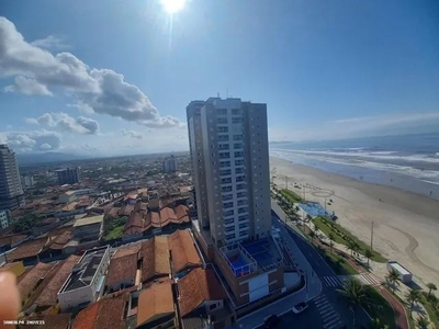 Apartamento para Locação em Praia Grande, Caiçara, 1 dormitório, 1 banheiro, 1 vaga