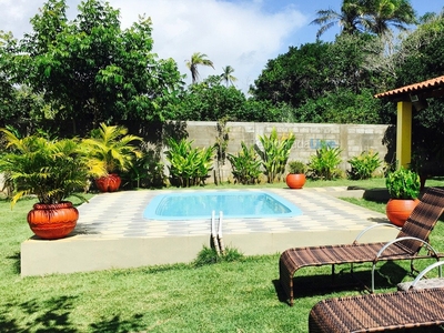 Casa na praia com piscina privada