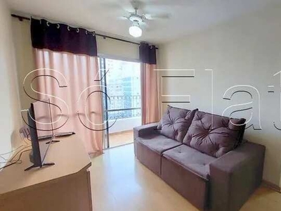 Flat Saint Thomas no Jardins 1 dorm e 45m² disponível para locação entrada imediata