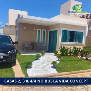 OPORTUNIDADE - Lançamento Busca Vida Side Concept { Casas com 2, 3 e 4/4 }