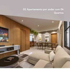 Apartamento com 4 quartos à venda no bairro Liberdade, 135m²