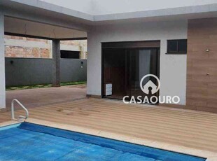 Casa em Condomínio com 4 quartos à venda no bairro Alphaville - Lagoa dos Ingleses, 253m²