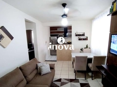 Apartamento à venda, 2 quartos, 1 vaga, estados unidos - res. - uberaba/mg