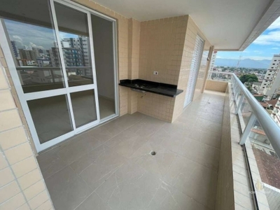 Apartamento com 2 dormitórios à venda, 86 m² por r$ 475.000,00 - aviação - praia grande/sp