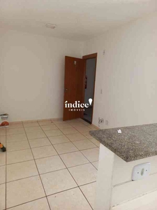 Apartamento com 2 quartos para alugar no bairro Conjunto Habitacional Sílvio Passalacqua, 42m²