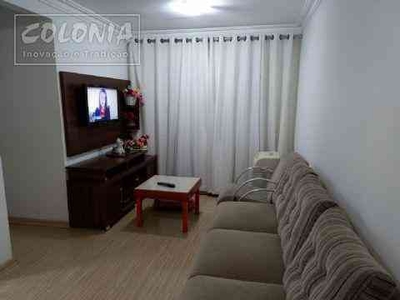 Apartamento com 2 quartos para alugar no bairro Parque Erasmo Assunção, 70m²