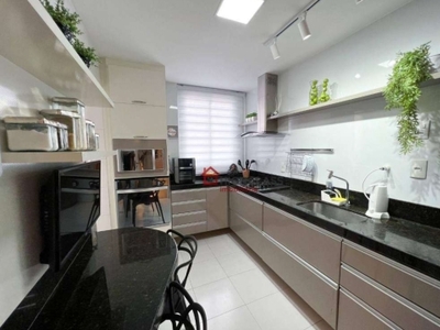 Apartamento com 3 dormitórios à venda, 120 m² por r$ 1.050.000,00 - itapuã - vila velha/es