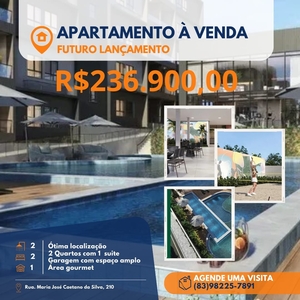 Apartamento em Altiplano Cabo Branco, João Pessoa/PB de 53m² 2 quartos à venda por R$ 235.900,00